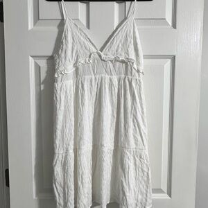 NWOT White summer dress size medium